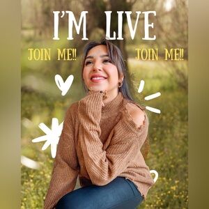 I’m Live! Happy Shopping